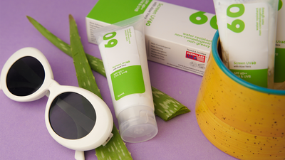 Screen UV60 With Aloe Vera- The Best Skin Protector