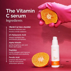 The Vitamin C Serum with Alpha Arbutin & Ferulic Acid