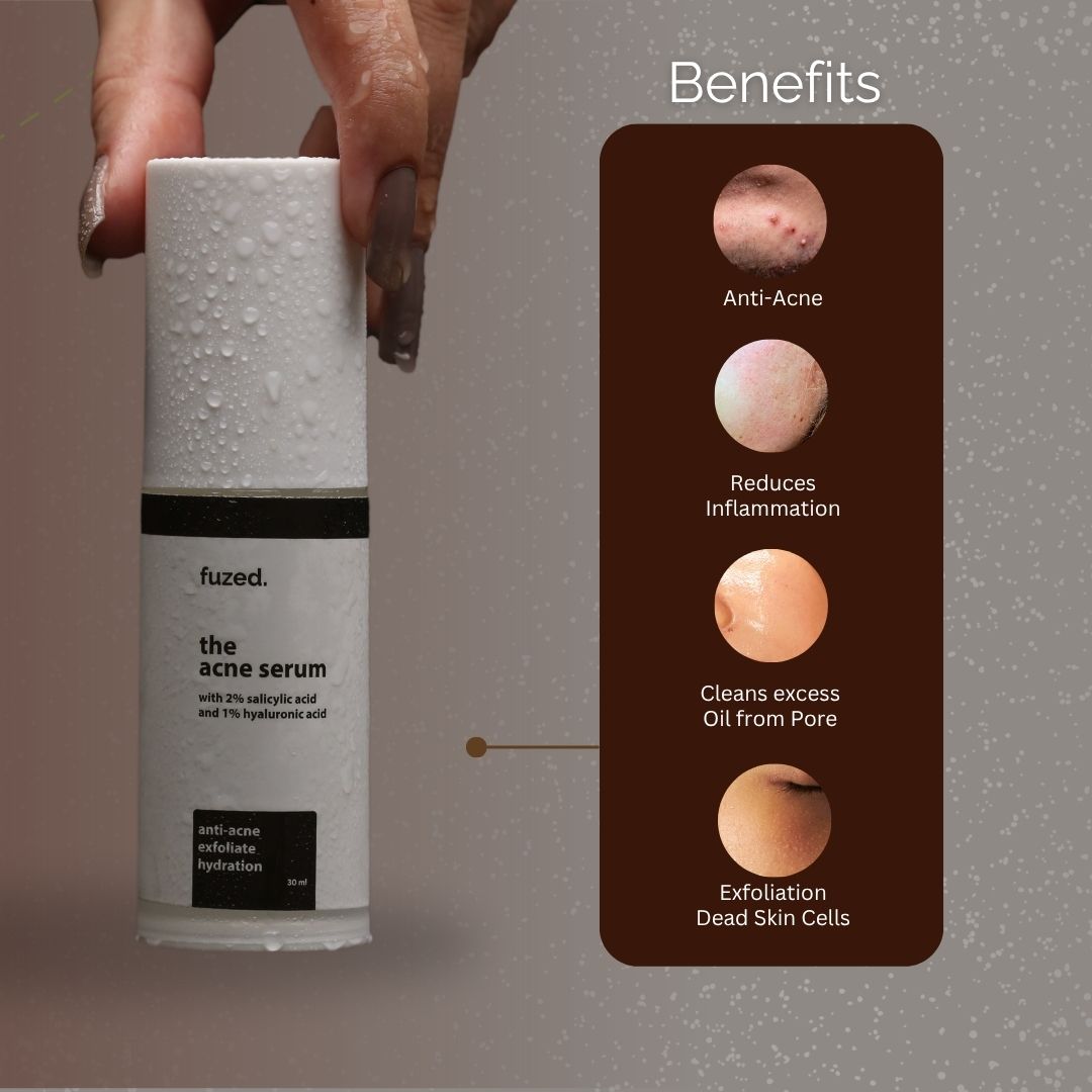 The Acne Serum with 2% Salicylic Acid and 1% Hyaluronic Acid