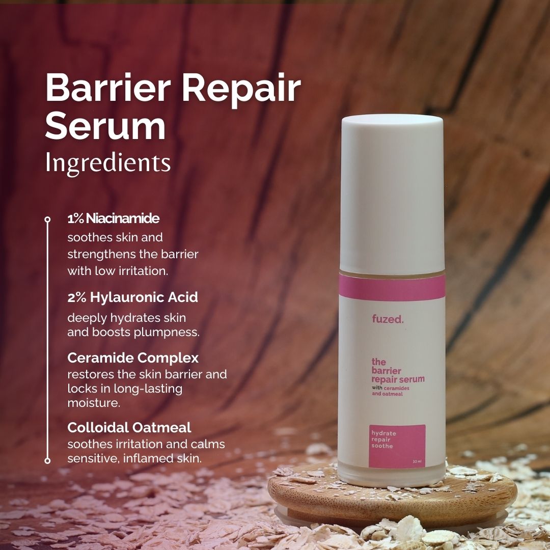 The Barrier Repair Serum with Ceramides and Oatmeal