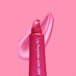 Fuzed Lip Peptide Balm with SPF 15 – Hydrating & Sun Protecting Lip Treatment (Tinted)