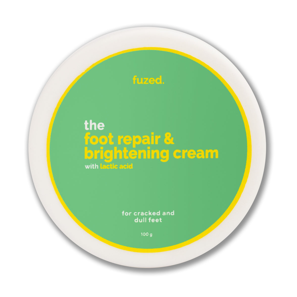 The Foot Repair & Brightening Cream with Lactic Acid - Fuzed Skincare