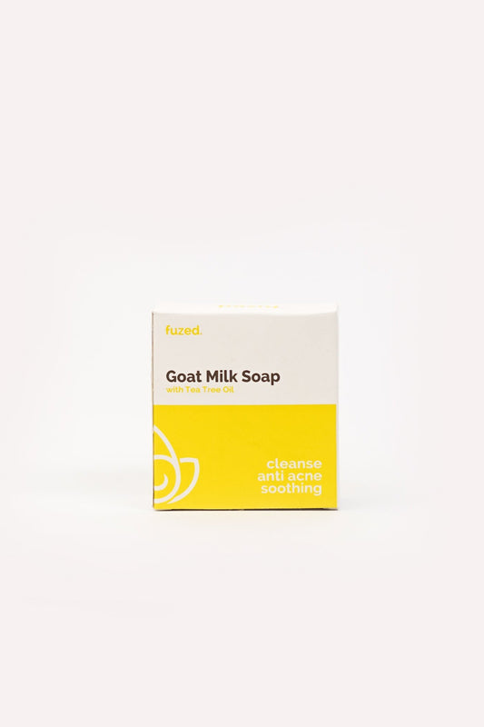 Goat Milk Soap with Tea Tree Oil - Fuzed Skincare