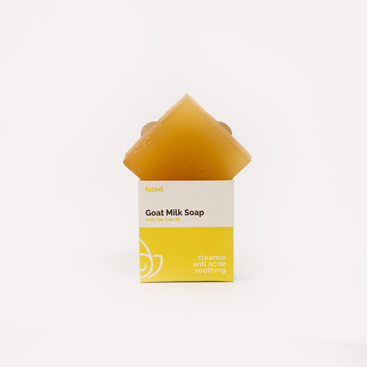 Goat Milk Soap with Tea Tree Oil - Fuzed Skincare