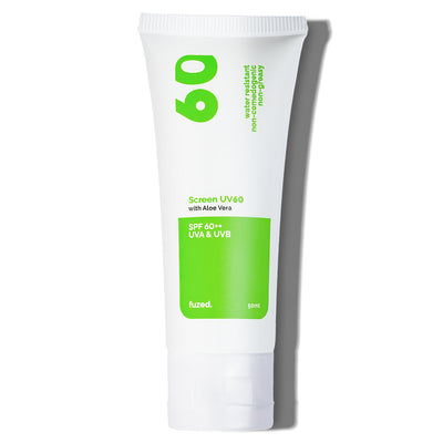 Screen UV60 w/ Aloe Vera (SPF 60) - Fuzed Skincare